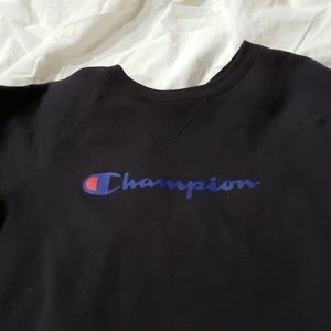 Champion crew neck hoodie